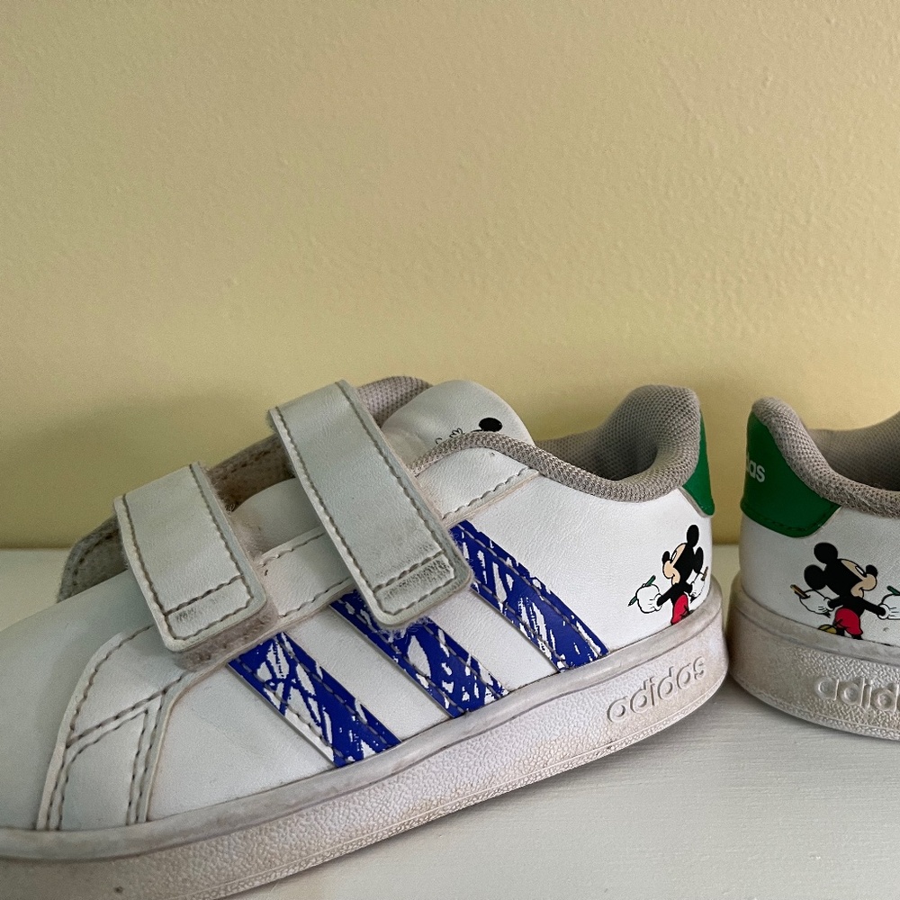 Mickey Mouse adidas toddler sneakers